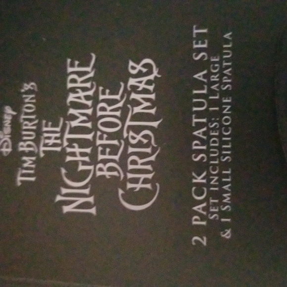 Disney Nightmare before Christmas  2pack Spatula set - Picture 5 of 8